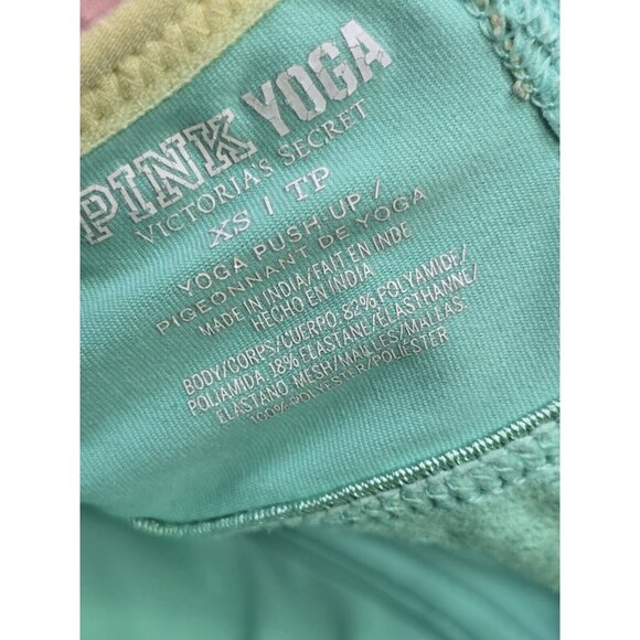 PINK YOGA by VICTORIA SECRET Women's YOGA PUSH-UP Athletic Sports Bra Size XS - Picture 6 of 9